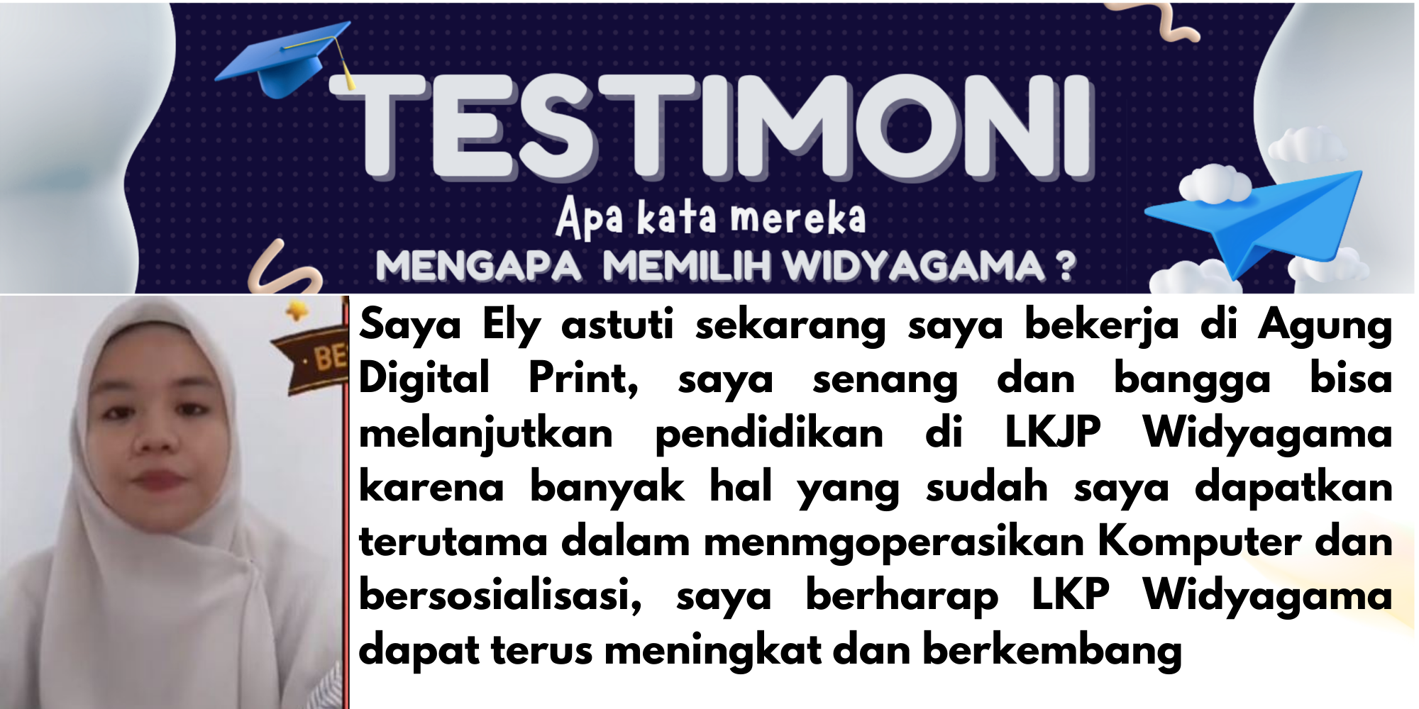 ulasan peserta lulusan kursus komputer bahasa inggris fec jatinangor